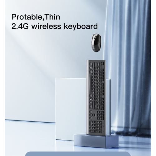 KB13 2.4g Wireless Keyboard And Mouse Set | Usb Ergonomics Smart Chip Mute Keyboard Mouse Combo