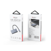 HB12 Cheapest Portable USB Plug To 4 USB Ports Splitter USB Hub Adapter