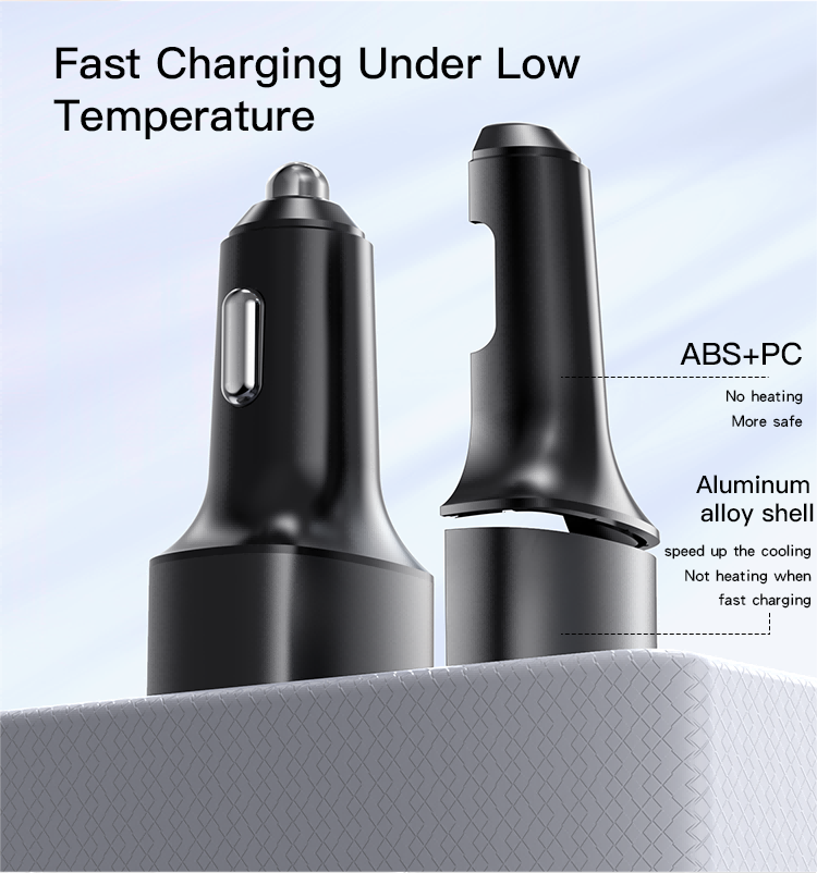 Y46 3 USB Ports Fast Charging Car Charger Details