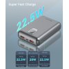 YP47 20000mah 22.5W PD 20W Fast Charge LED Digital Display Power Bank