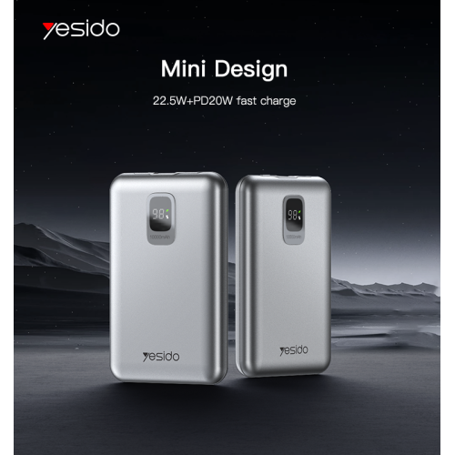 YP46 10000mah 22.5W PD 20W Fast Charging Mag Safe Battery Pack Power Bank For Mobile Phone