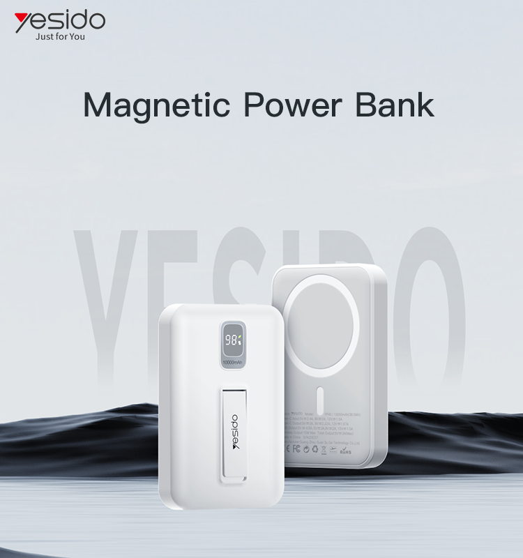 YESIDO YP45 10000mAh Magnetic Power Bank