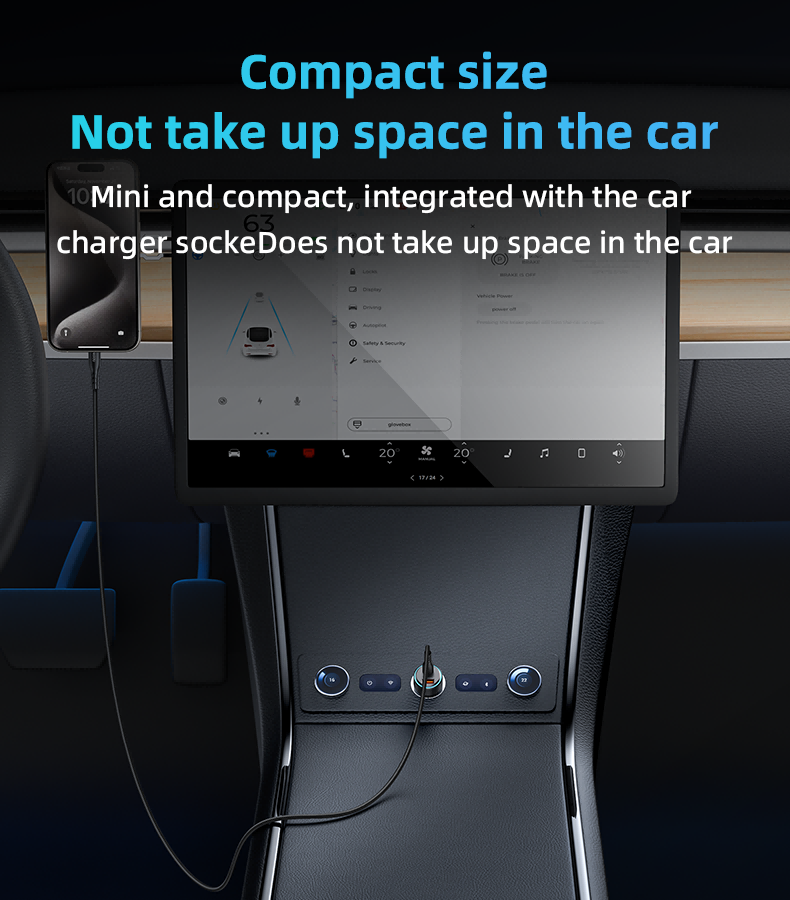 Y60 38W Fast Charging Car Charger Details