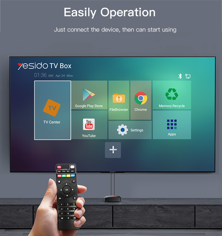 Yesido TV11 Smart TV Box Details