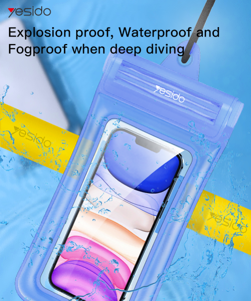 WB11 High Quality Beach IPX8 20M Waterproof Mobile Phone Bag Cover Waterproof Phone Pouch