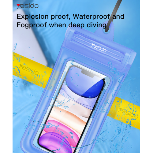 WB11 High Quality Beach IPX8 20M Waterproof Mobile Phone Bag Cover Waterproof Phone Pouch