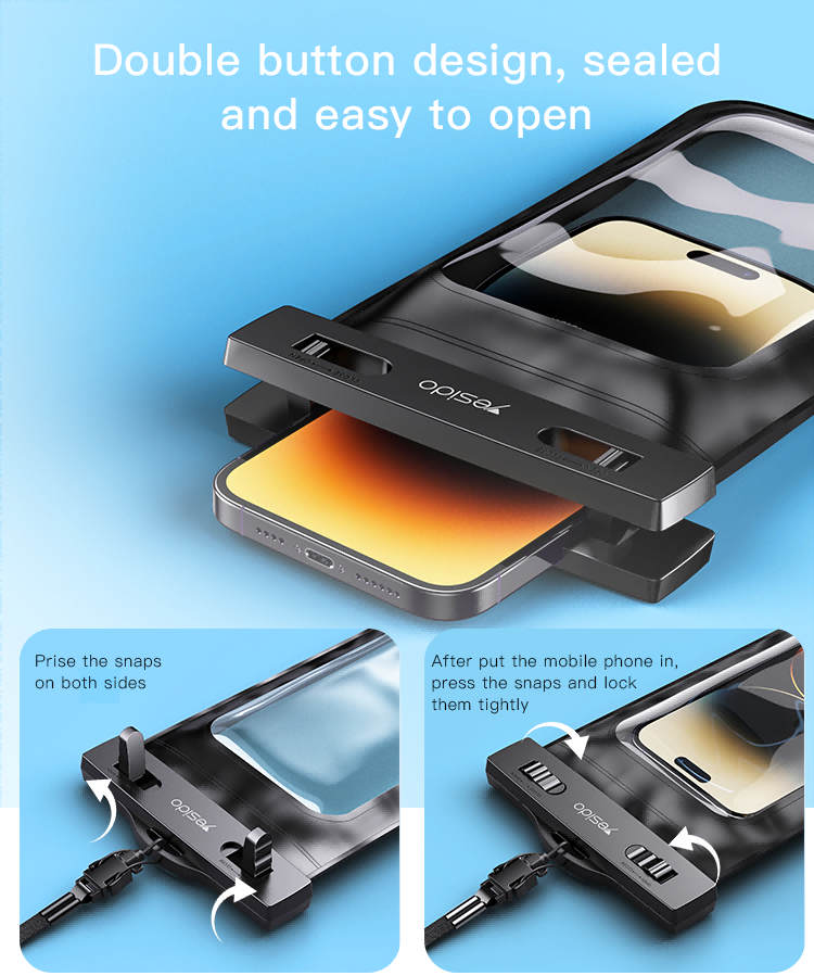 Yesido WB10 Waterproof Mobile Phone Pouch Details
