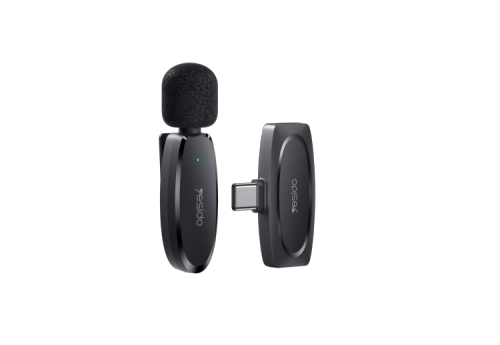 KR11 Portable Wireless Transmission 360 Pickup Voice Type-C Transmit Port Wireless MEMS Microphone