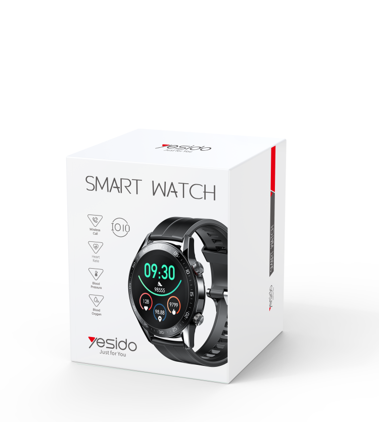 Yesido IO10 ZinC Alloy Smart Watch Packaging