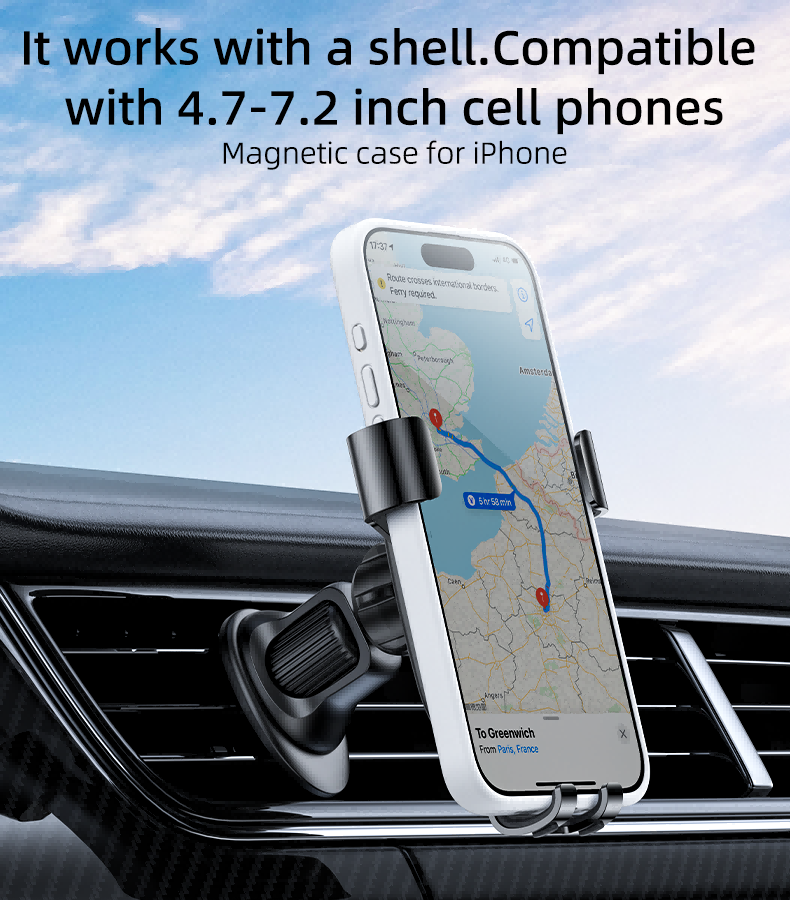 C243 Gravity Sensor Phone Holder Details