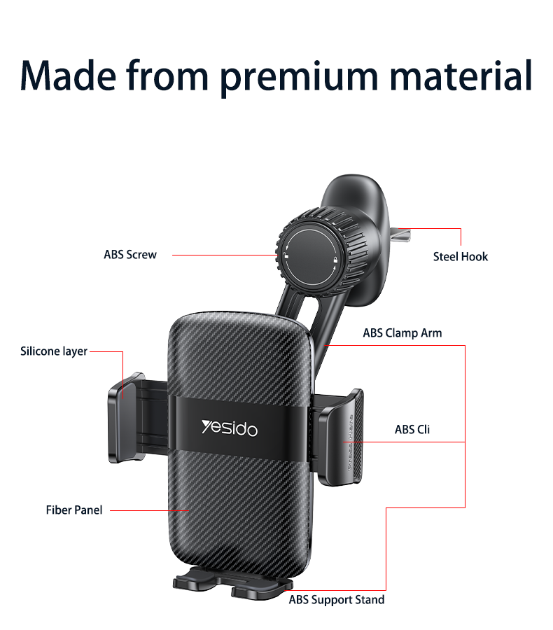 C242 Air Vent Using Phone Holder Details