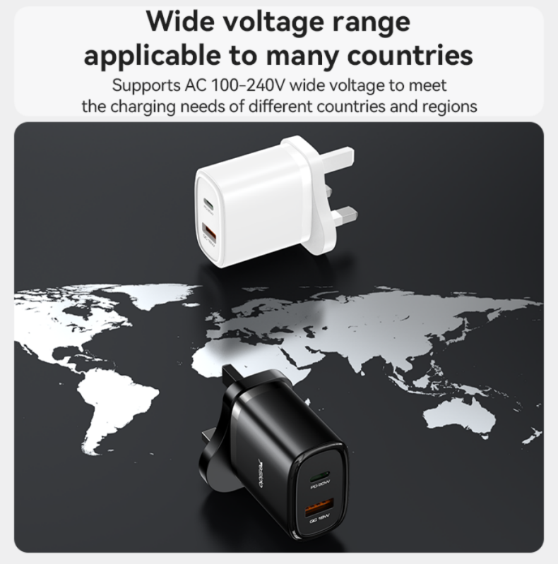 YC49 20W Fast Charging Home Charger(TC+USB) Details