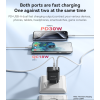 YC64 PD 30W + QC 18W Fast Charging GaN USB-C & USB-A Dual-port EU Fast Charger