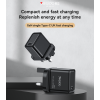 YC81 GaN Single Type-c UK 25W Fast Charging PC Fireproof Material Flash Fast Charger