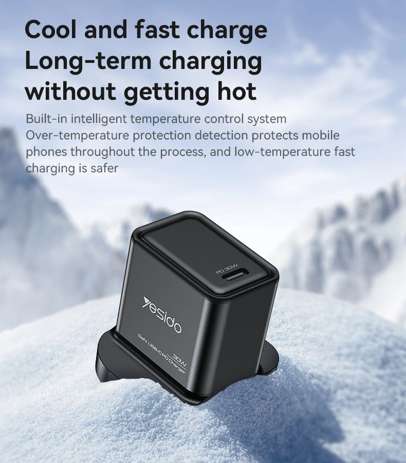 YC82 UK 30W GaN Fast Charging Wall Charger(Type-C Port) Details