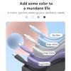 CA119C Max 2A USB To USB-C 1m Liquid Silicone Fast Charging Data Cable