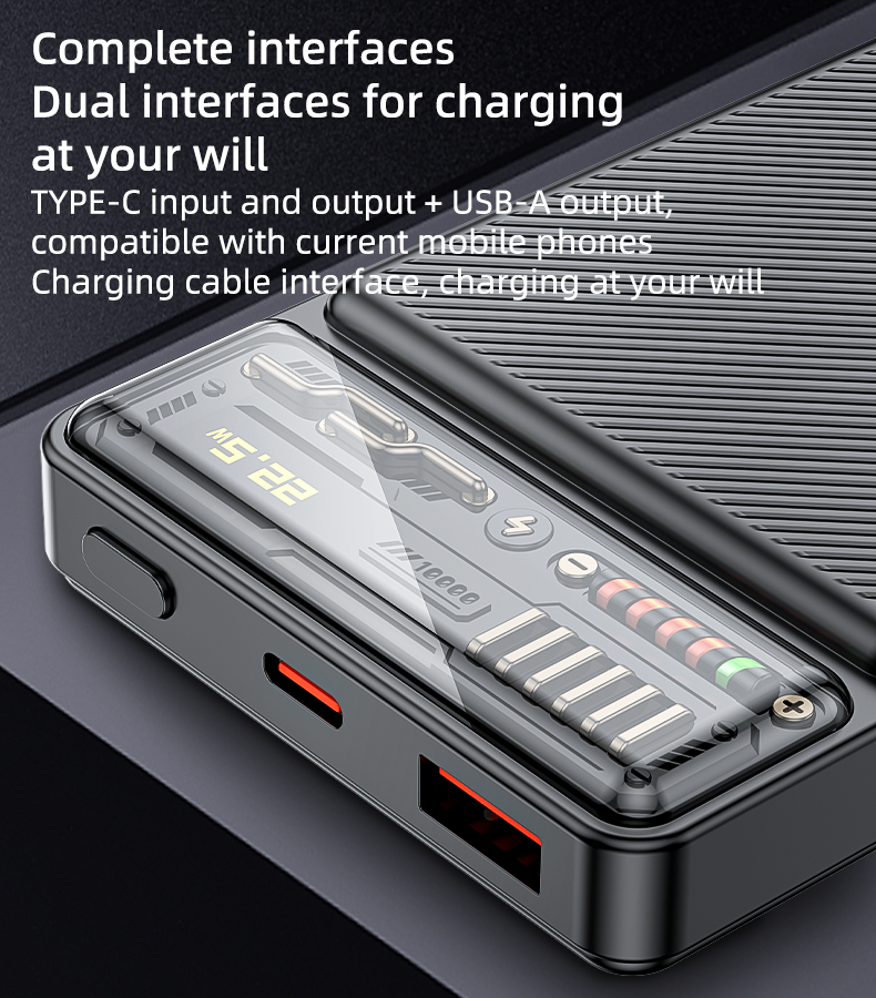 YESIDO YP53 10000mAh Fast Chagring Power Bank Details