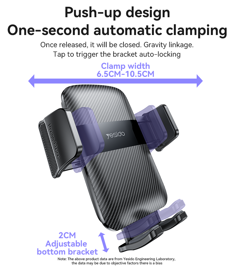 C251 Air Vent Using Spring Clip Phone Holder