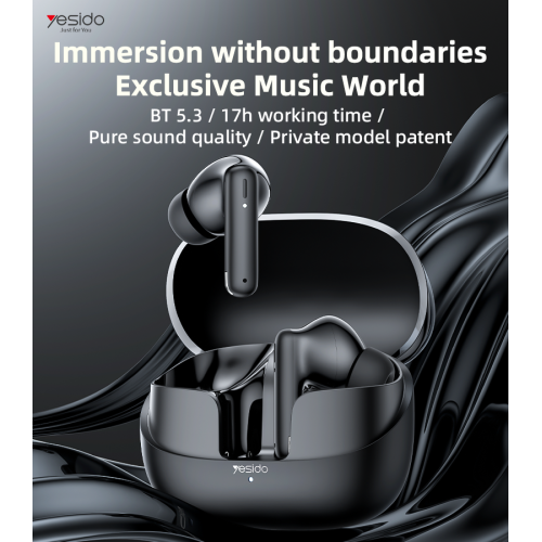 TWS26 BT5.3 Private Model Patent In Ear Style Physical Noise Reduction Tws Music Wireless Earphones