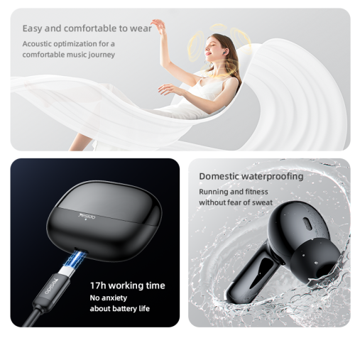 TWS26 BT5.3 Private Model Patent In Ear Style Physical Noise Reduction Tws Music Wireless Earphones