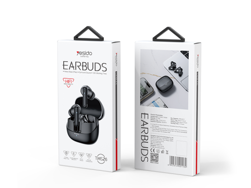 TWS26 BT5.3 Private Model Patent In Ear Style Physical Noise Reduction Tws Music Wireless Earphones