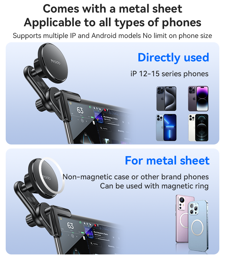 C213 Screen Corner Using Magneitc Phone Holder Details