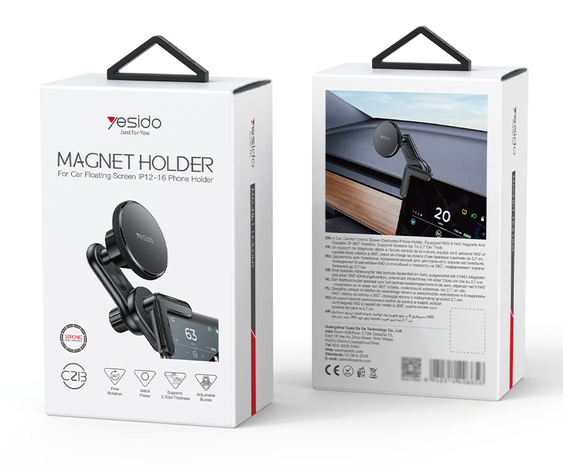 C213 Screen Corner Using Magneitc Phone Holder Packaging