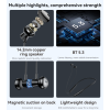 YSP20 BT5.3 Magnetic Suction On Back Lightweight Design Neck-mounted Bluetooth Headset