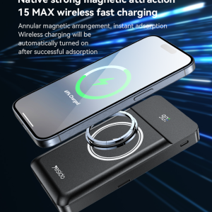 YP69 10000mAh Magnetic Charging USB&Type-C Multi Functional 15W Wireless Charging Power Bank