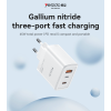 YC70 Three-Port A+C+L 65W Fast Charging European Specification GaN Charger With C To L Cable