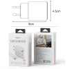 YC70 Three-Port A+C+L 65W Fast Charging European Specification GaN Charger With C To L Cable