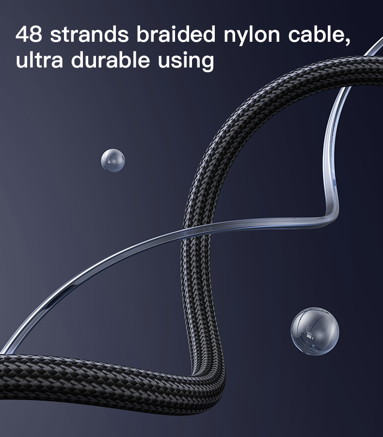 CA183 Type-C To Type-C 60W Fast Charging Data Cable Details