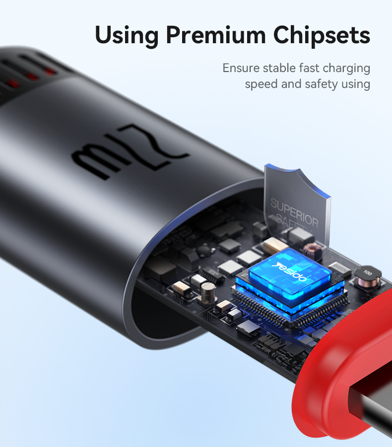 CA184 Type-C To Lightning 27W Fast Charging Data Cable Details