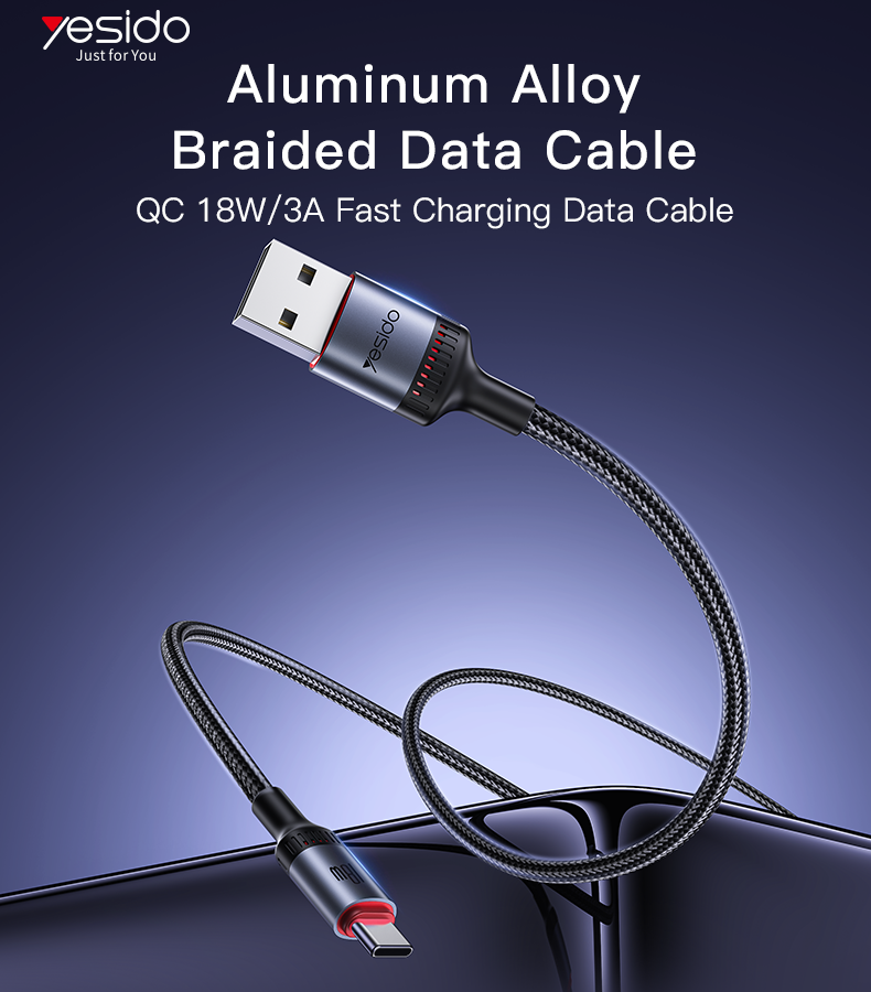 CA130C USB To Type-C 18W Fast Charging Data Cable