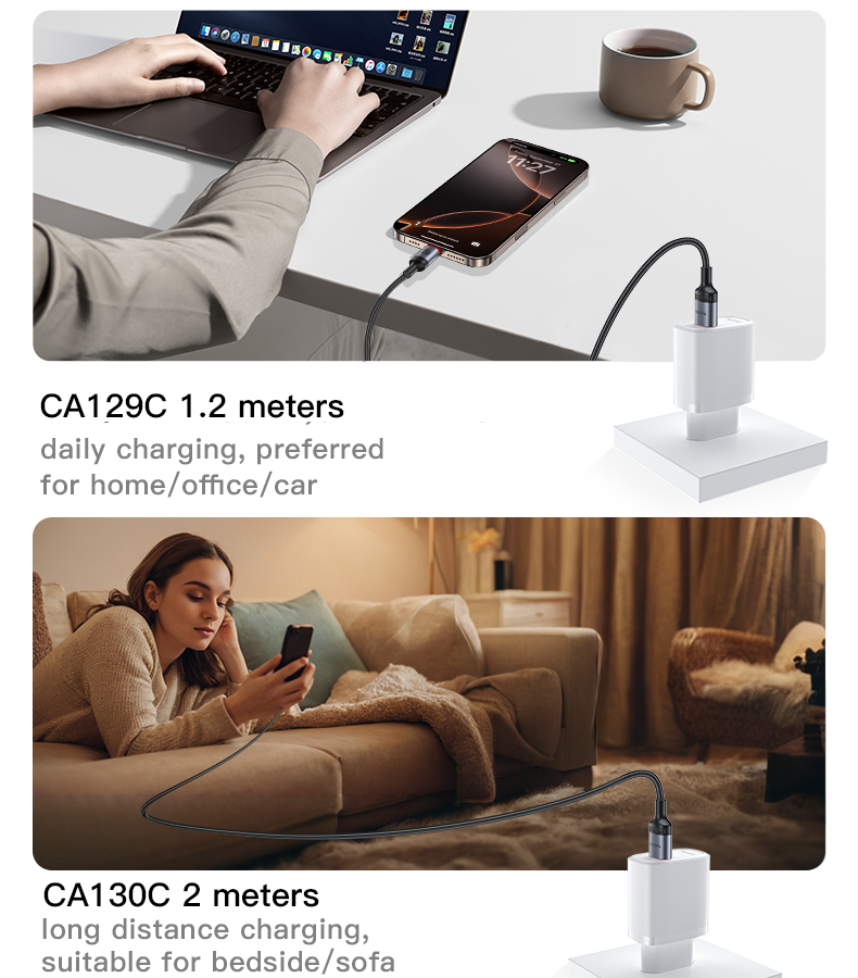 CA130C USB To Type-C 18W Fast Charging Data Cable Details