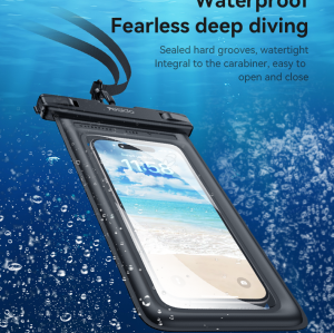 WB50 Buikt-in Airbag Large Capacity High Sealing Sensitive Touch Scree TPU Floating Waterproof Bag