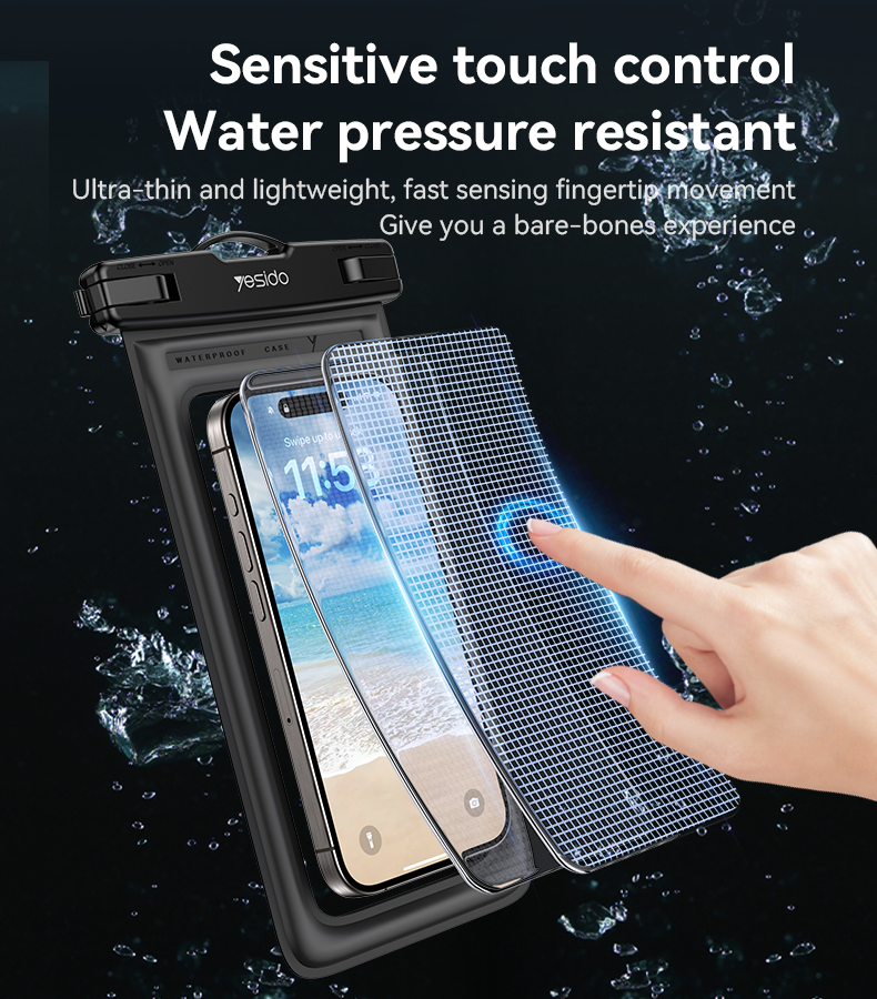 Yesido WB50 For Mobile Phone Waterproof Phone Cover Details