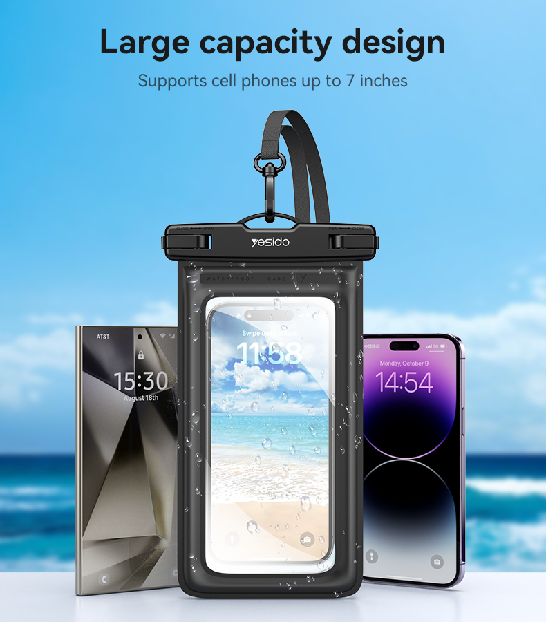 Yesido WB50 For Mobile Phone Waterproof Phone Cover Details