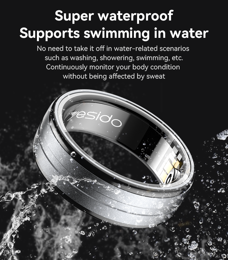 Yesido IO32 Health Monitor Smart Ring Details