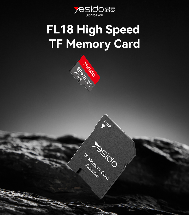 Yesido FL18 4G To 256G TF Memory Cards