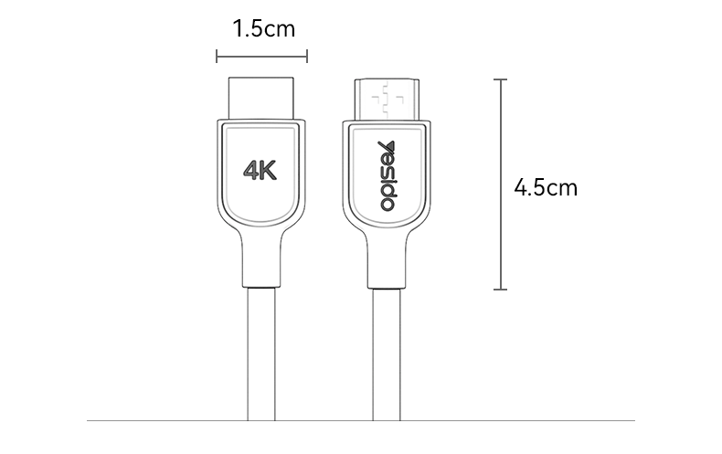 Yesido HM16 HDMI to HDMI Video Cable Details