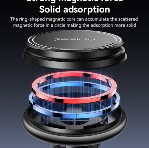 C269 360 Rotation Telescopic Rod Design Bionic Magnetic Suction Cup Car Phone Holder