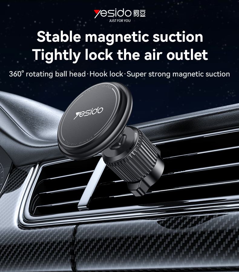 Yesido C252 Car Magnetic Air Vent Phone Holder