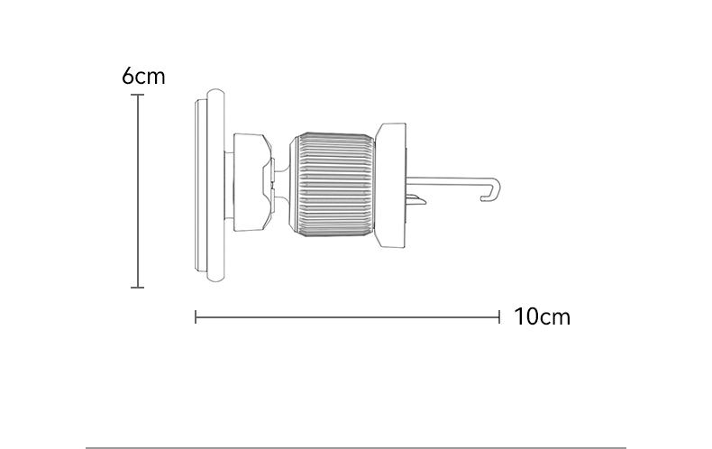 Yesido C252 Car Magnetic Air Vent Phone Holder details