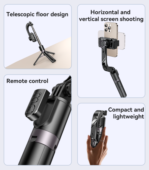 SF28 Handheld/Standing With Remote Controller Intelligent Anti-shake Selfie Stick Gimbal Stabilizer