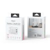 YC91 12W 2*USB-A Dual-port Fast Charging Small And Portable Safety Protection UK Plug Travel Charger