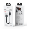 CA131C 0.3 Meter 18W Fast Charging USB to Type-C Aluminum Alloy Braided Data Cable