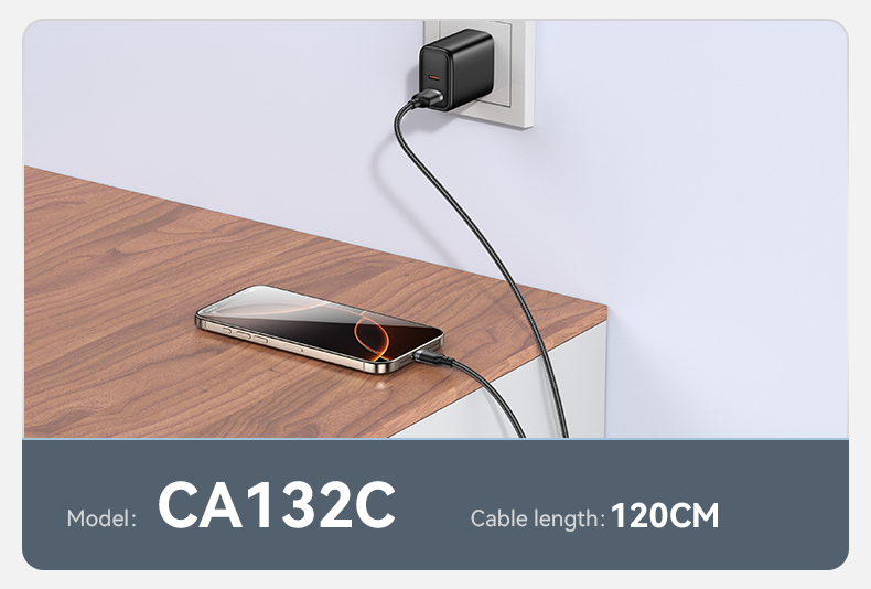CA131C USB to Type-C 18W Fast Charging Data Cable Details