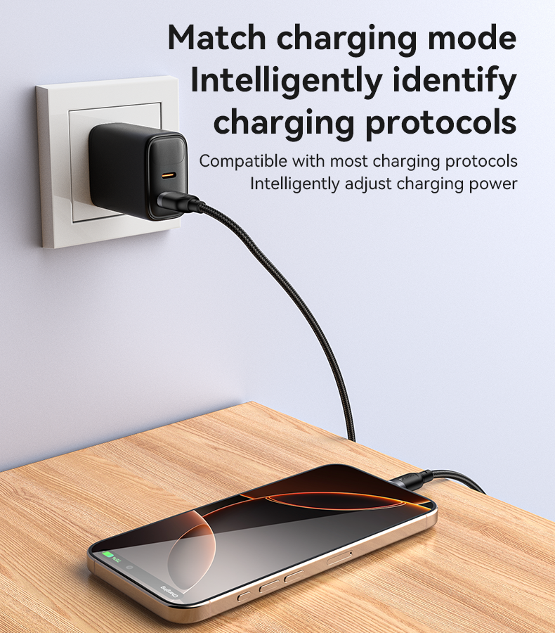 CA133C USB to Type-C 18W Fast Charging Data Cable Details