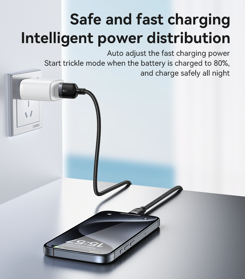 CA133C USB to Type-C 18W Fast Charging Data Cable Details